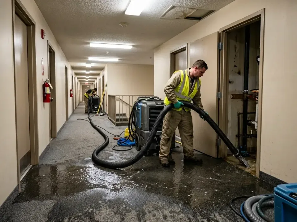 multi-unit-apartment-hallway-f-005 — frequently asked questions, Emergency Burst Pipe Water Extraction & Removal in Lehi, UT